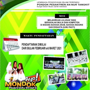 Penerimaan peserta didik baru tahun 2021