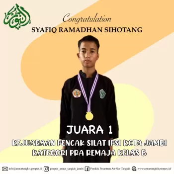 pencak silat IPSI Kota Jambi kategori pra remaja kelas B
