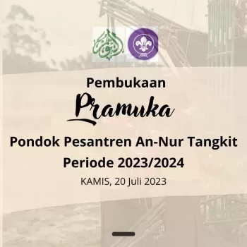 Pembukaan Pramuka Priode 2023/2024